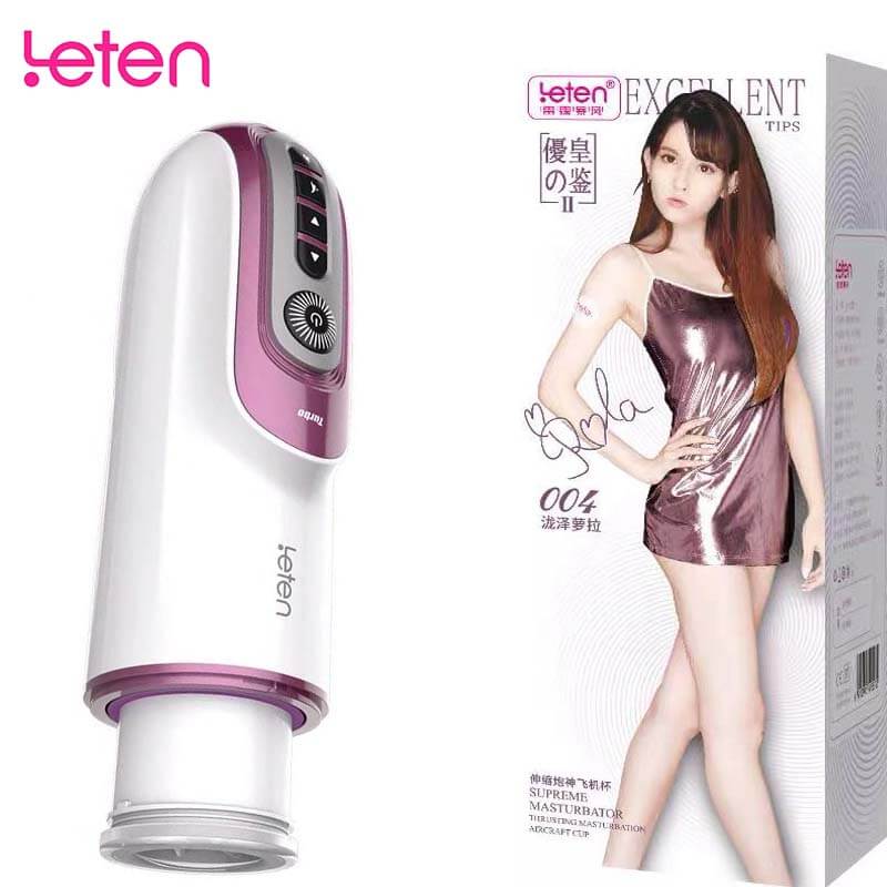 Leten Automatic Masturbator Piston Moaning Sex Toy