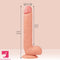 10.2in Female Big Dildo Real Lifelike Adult Toy With Big Suction Cup