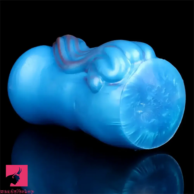 Tight Vagina Anal Silicone Blue Fantasy Animal Pussy Masturbator