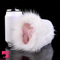 Faux Animal Hair 3D Vagina Tight Male Beginner Pocket Pussy Sex Toy