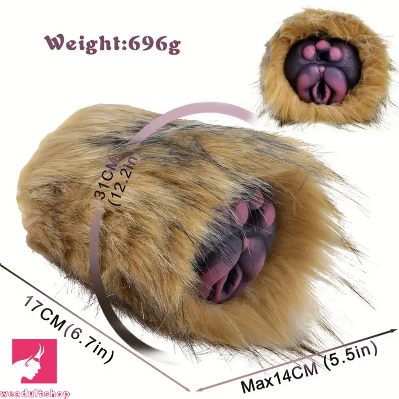 Fur Monster Pocket Vagina Animal Pussy Sex Toy For Adult Men