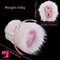 Faux Animal Hair 3D Vagina Tight Male Beginner Pocket Pussy Sex Toy