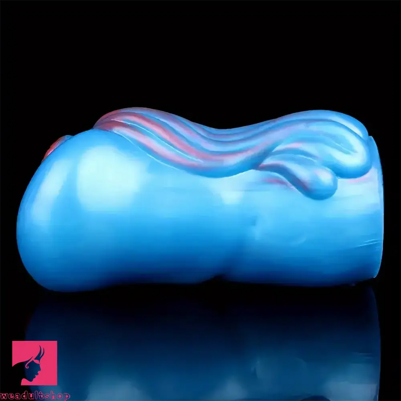 Tight Vagina Anal Silicone Blue Fantasy Animal Pussy Masturbator