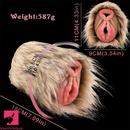 Furry Donkey Double Hole Casting Animal Silicone Pussy Sex Toy