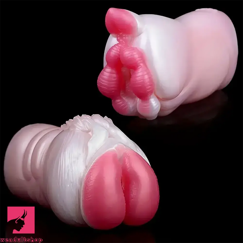 Skin-Friendly Tight Anal Penis Trainer Fantasy Silicone Animal Pussy