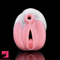 Soft Silicone Male Masturbator Animal Color Both Holes Pocket Pussy