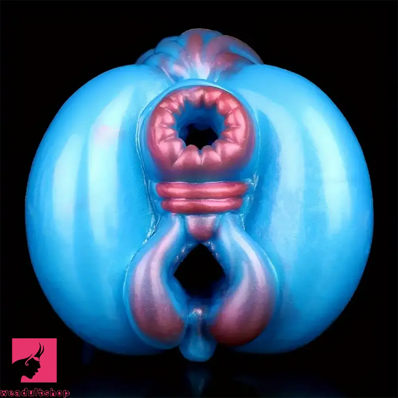 Tight Vagina Anal Silicone Blue Fantasy Animal Pussy Masturbator