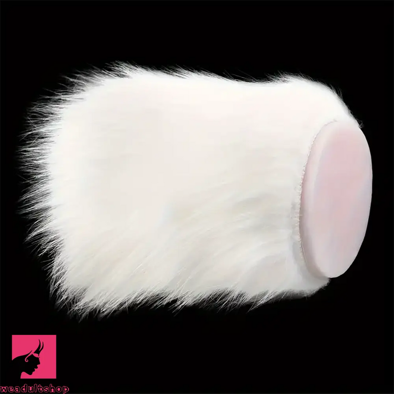 Silicone Animal Pussy Male Masturbator Toy With Removable Fur