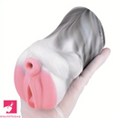 Soft Silicone Male Masturbator Animal Color Both Holes Pocket Pussy