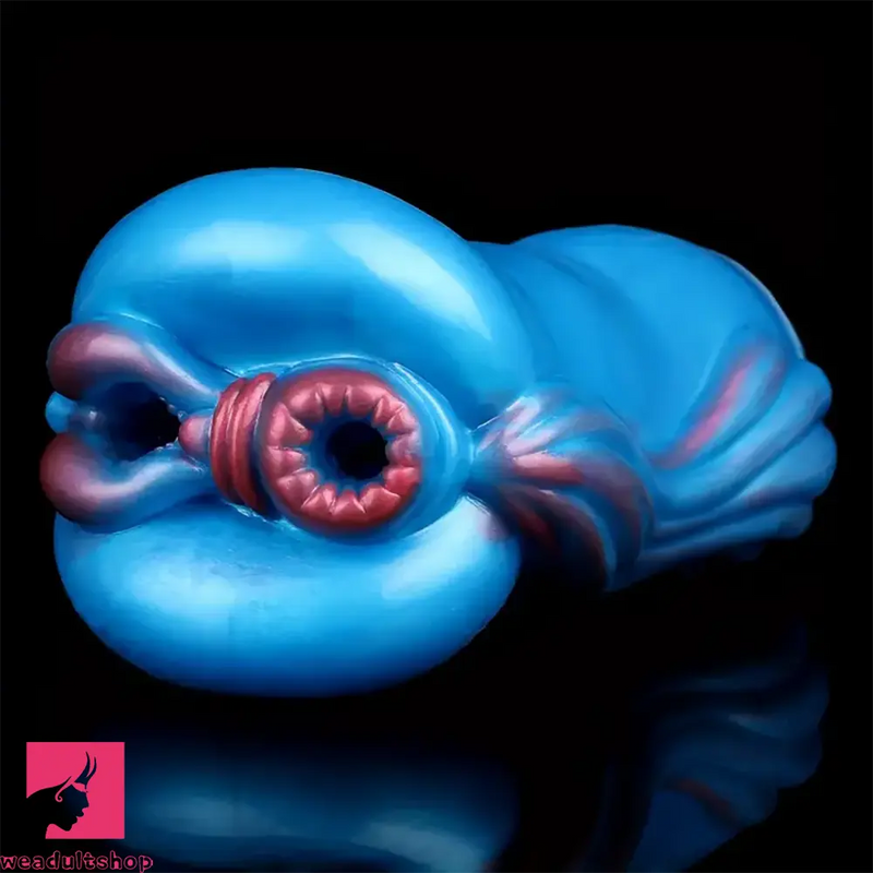 Tight Vagina Anal Silicone Blue Fantasy Animal Pussy Masturbator