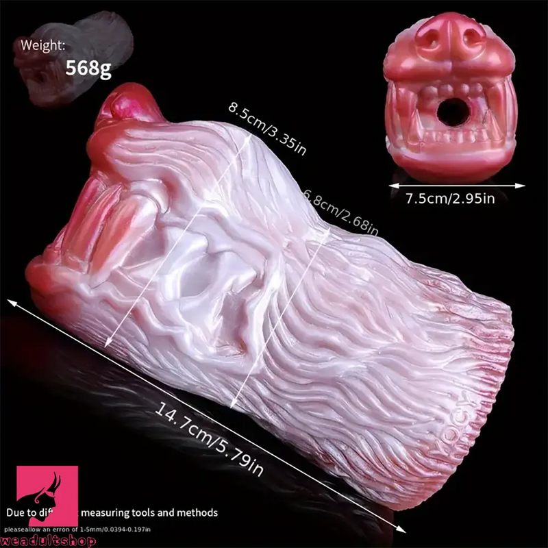 Pink Vagina Single Hole Animal Pocket Pussy Male Sex Toy For Adults