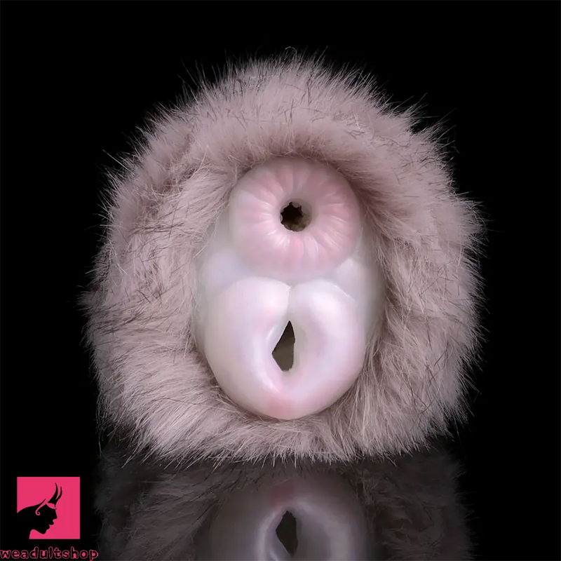 Furry Rabbit Pocket Pussy Animal Vagina Penis Massage Sex Toy