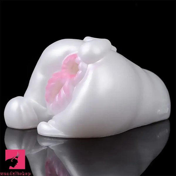 Silicone Male Self-Stimulation Dual-Cavity Training Animal Pussy Toy