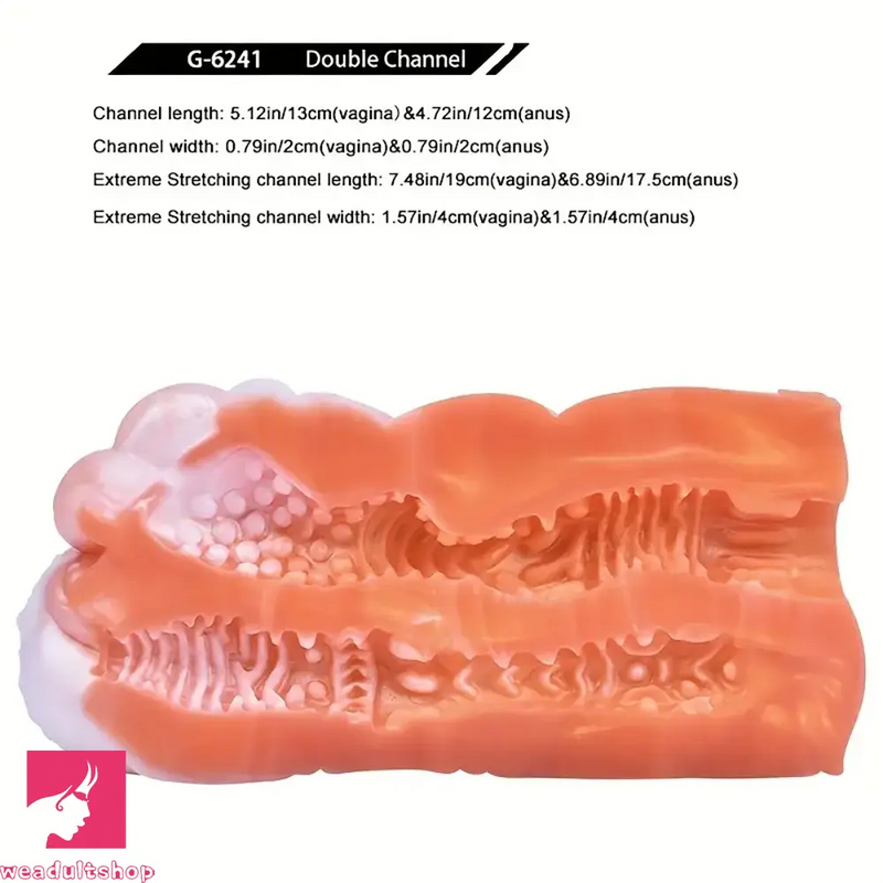 Realistic Animal Silicone Male Masturbator Portable Penis Trainer