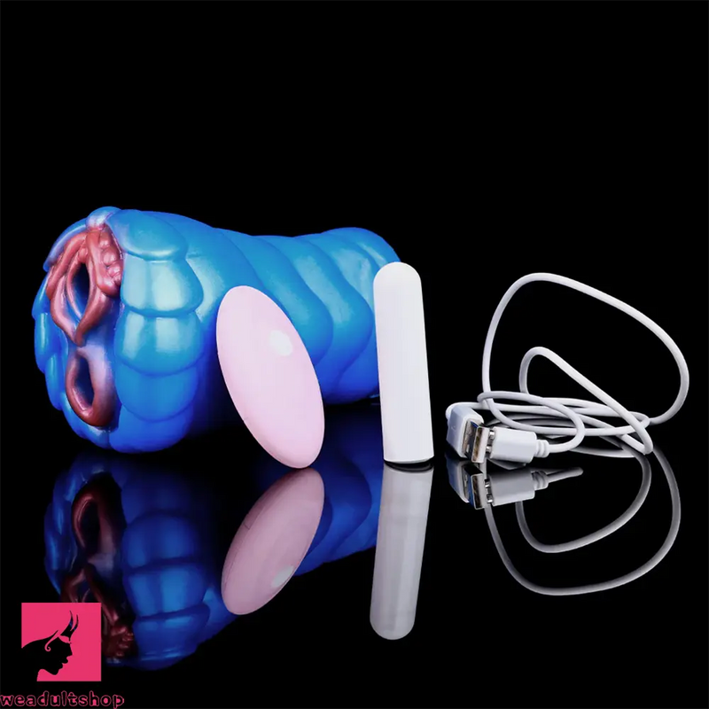 Vibrating Bullet Fantasy Beast Animal Pocket Pussy Male Sex Toy