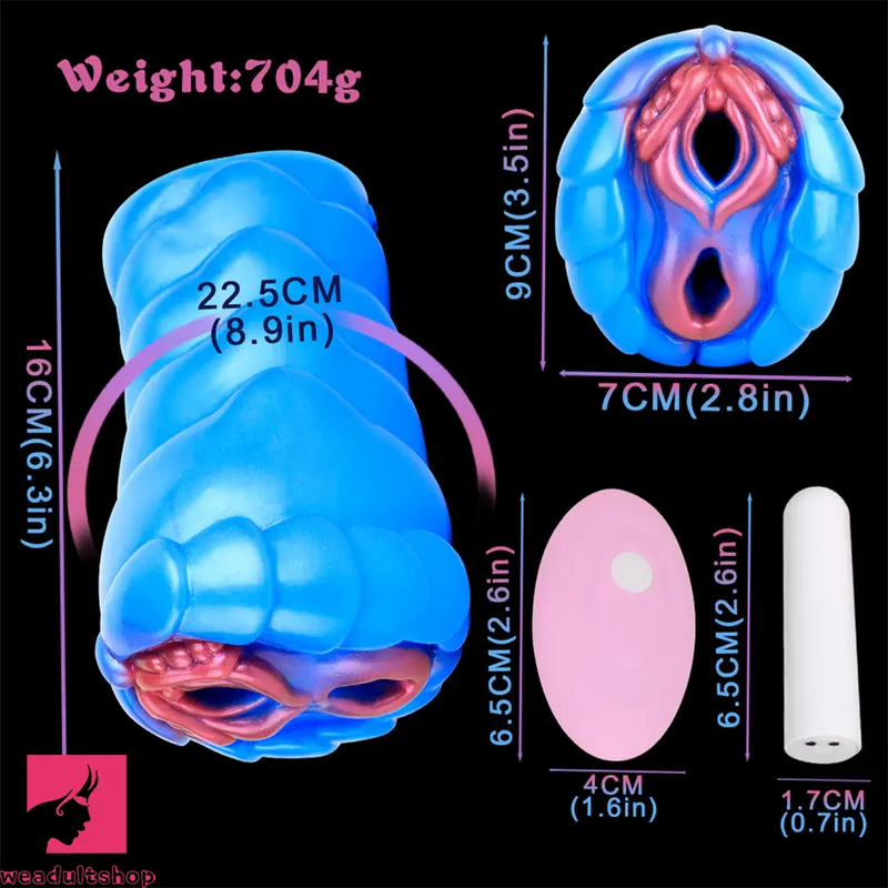 Vibrating Bullet Fantasy Beast Animal Pocket Pussy Male Sex Toy