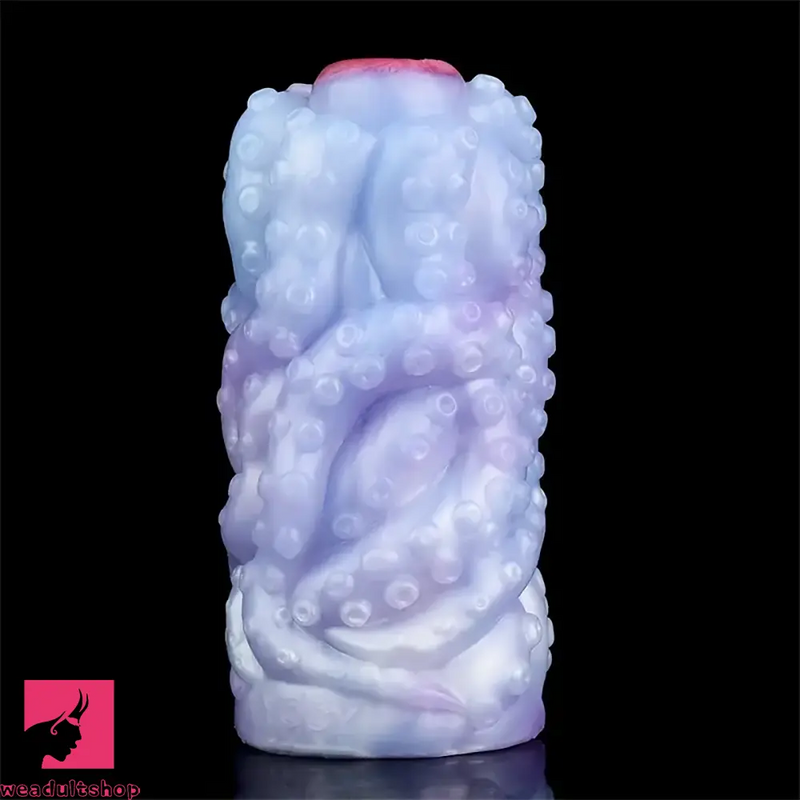 Soft Liquid Silicone Dual Channel Male Masturbator Animal Pussy