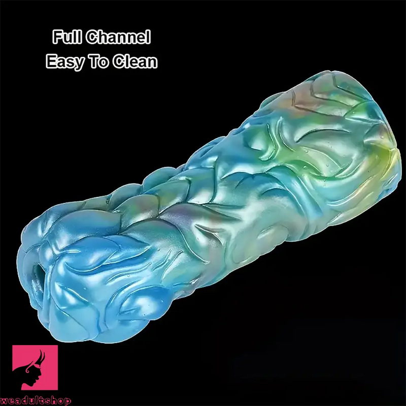 Open-ended Full Channel Silicone Pocket Pussy For Vagina Training