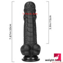 7.87in Odd Dual Layer Silicone Soft Dildo For Women Fucking Sex