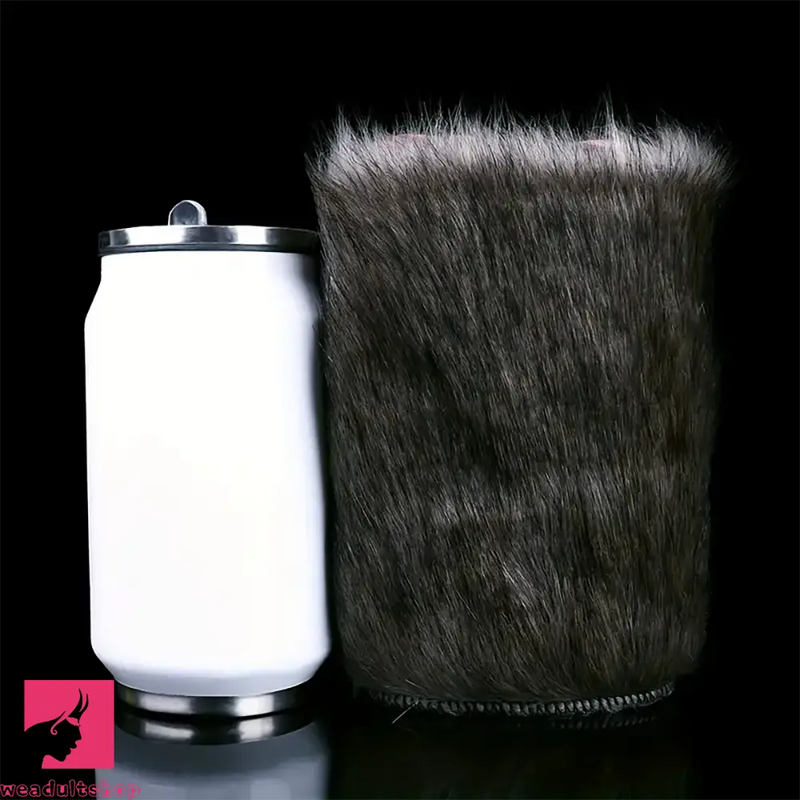 Full Channel Animal Pocket Pussy Removable Fur Male Masturbator