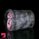 Full Channel Animal Pocket Pussy Removable Fur Male Masturbator