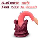 Tongue Shape Liquid Silicone Intimate Good Anal Plug Anal Dildo