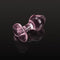 Crystal Mushroom Shape Butt Plug Glass Massage Bum Plug Sex Toy