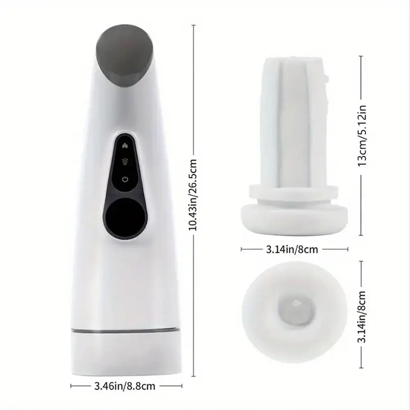 9 Sucking 9 Vibrating Modes 3D Sleeve Heating Auto Masturbator