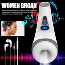 9 Sucking 9 Vibrating Modes 3D Sleeve Heating Auto Masturbator