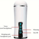 Vibrating Motor 3D Vagina Voice Penis Automatic Masturbator