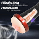 3 Suction 6 Vibrating Sucking Automatic Penis Male Masturbator