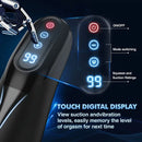 Sucking 9 Suction Vibration Heating Hands Free Auto Male Stroker