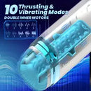 Vibrating Modes Gamepad Design Stroker Automatic Male Masturbator