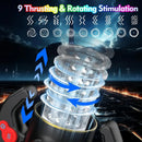 Automatic Male Masturbator 9 Thrusting Rotating Modes Male Sex Toy