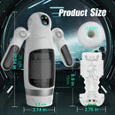 Telescopic Visiable Squeezing 3D Robot Masturbation Auto Masturbator