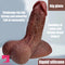 6.69in 8.46in Realistic Penis Skin Suction Cup Dildo Penis Masturbator