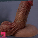 6.69in 8.46in Realistic Penis Skin Suction Cup Dildo Penis Masturbator