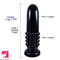 9.8in Spiked Huge Anal Suction Cup Dildo Butt Plug For Adult Sex