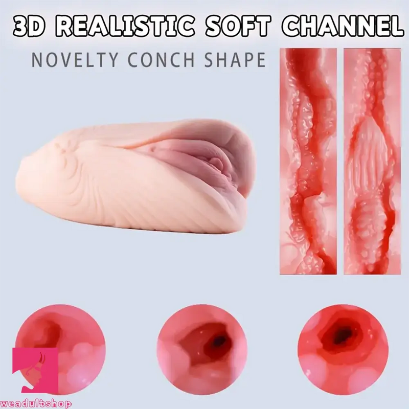 TPE Material 2-in-1 Portable Male Masturbator Pocket Pussy Sex Toy