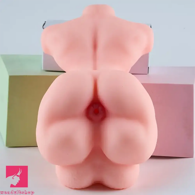 3D Mini Dildo Anal Masturbator Sex Torso Pocket Pussy Male Sex Toy