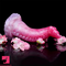 8.3in Fantasy Tentacle Octopus Soft Silicone Animal Cock Fat Dildo