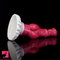 9.96in Soft Silicone Big Knot Petal Horse Dildo For Women Real Sex