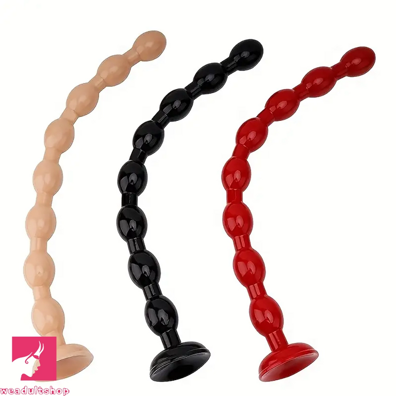 19.7in Long Beads Anal Plug Huge Dildo For Gay Women Sex Pleasure