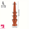 9.45in 11.4in 13.2in Big Silicone Soft Anal Plug Dildo With Butt Beads