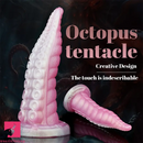 7.28in 9.05in Fantasy Animal Octopus Tentacle Cock Hands-Free Dildo