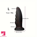 5.91in 7.09in 8.27in 9.45in Silicone Soft Big Odd Butt Plug Dildo