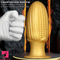 5.9in 6.7in 8.07in Silicone Corn Anal Plug Golden Fat Thick Real Dildo