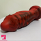 8.7in Vibrating Monster Silicone Spiked Automatic Odd Cock Dildo