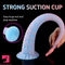 14.96in 18.11in Big Long Flower Petal Silicone Soft Dildo For Women