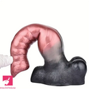 10.23in Large Wolf Fantasy Realistic Soft Silicone Knot-Like Dildo